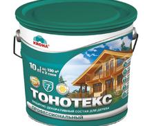 Состав защитно-декоративный Krona Тонотекс калужница (10 л)