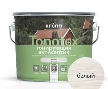 Антисептик тонирующий Krona Тонотекс белый 2,5 л 4 шт/уп