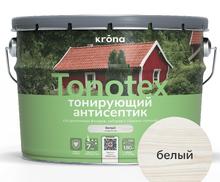 Антисептик тонирующий Krona Тонотекс белый 9 л