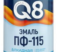 ЭМАЛЬ для дерева и металла Formula Q8 ПФ-115 алкидная зеленая 0,8 КГ (14)